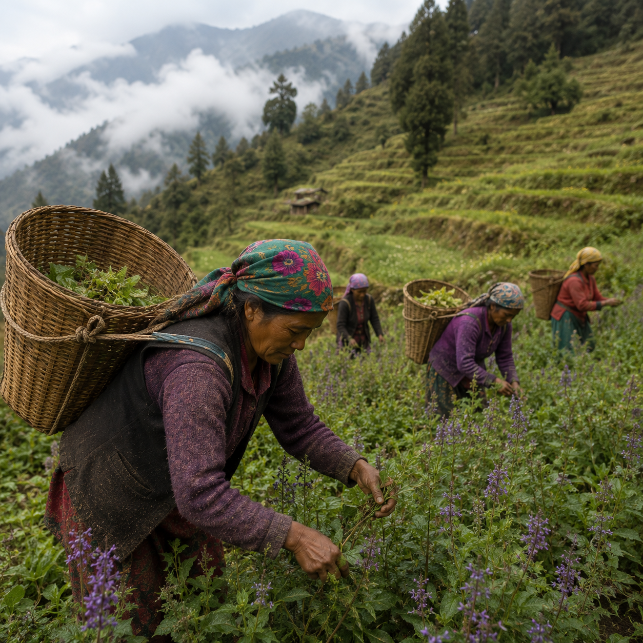Himalayan farming communities