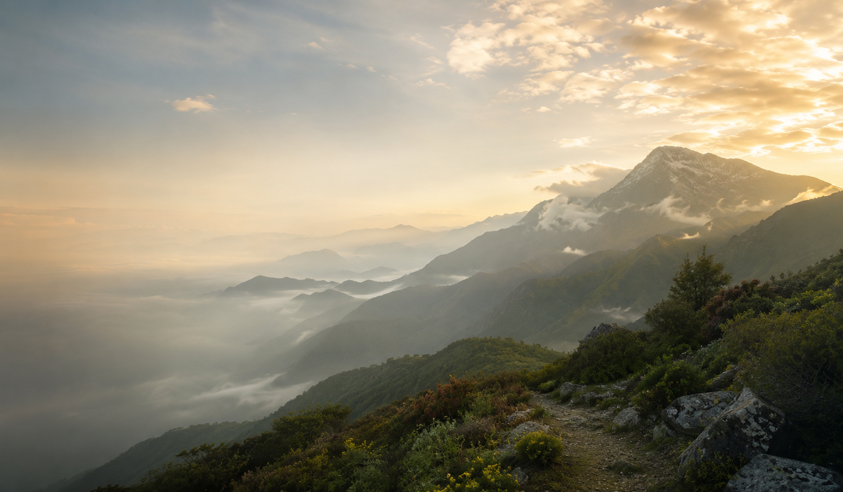 Himalayan mountain range