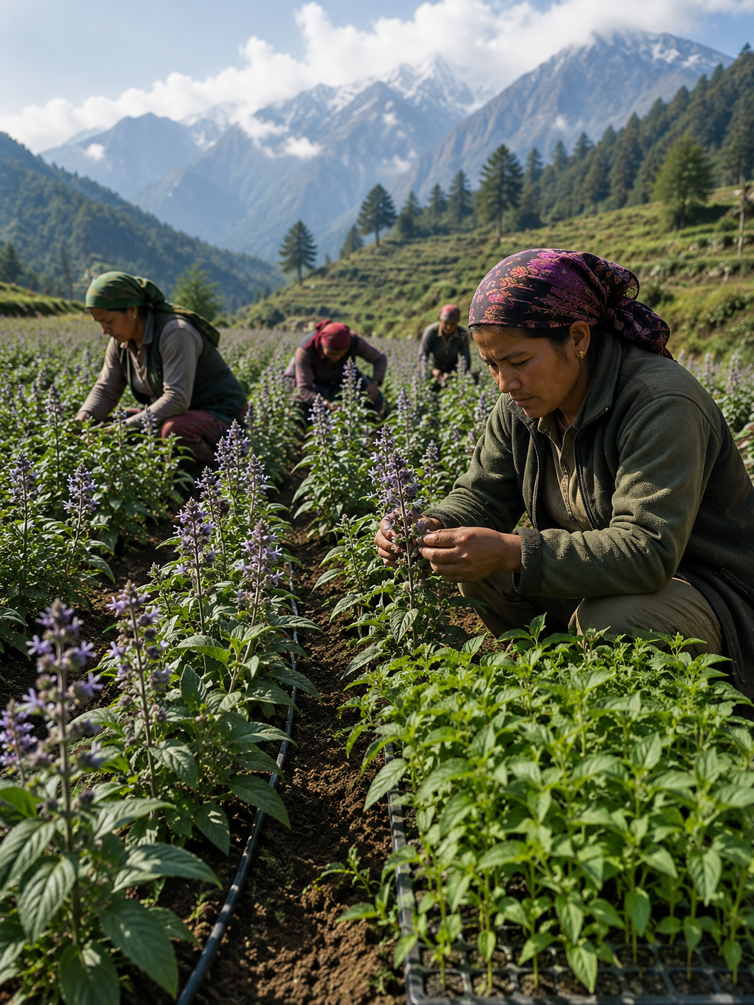 Farm cultivation stage